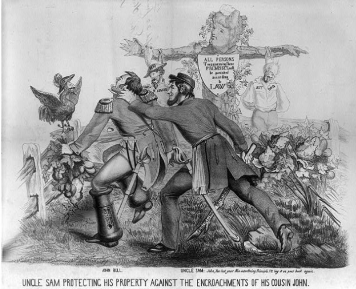 American Political Cartoons 1800s