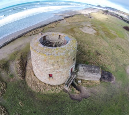 Aerial of Lewis's Tower