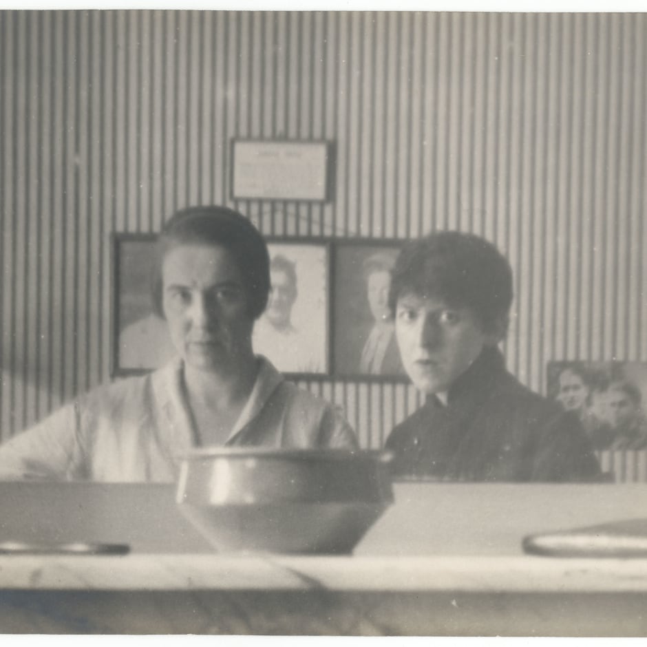 Claude Cahun and Marcel Moore self portrait