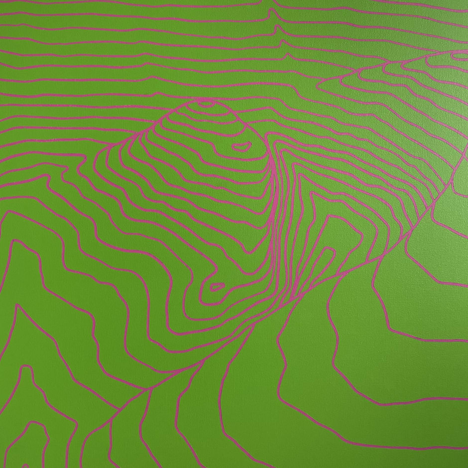 A green artwork