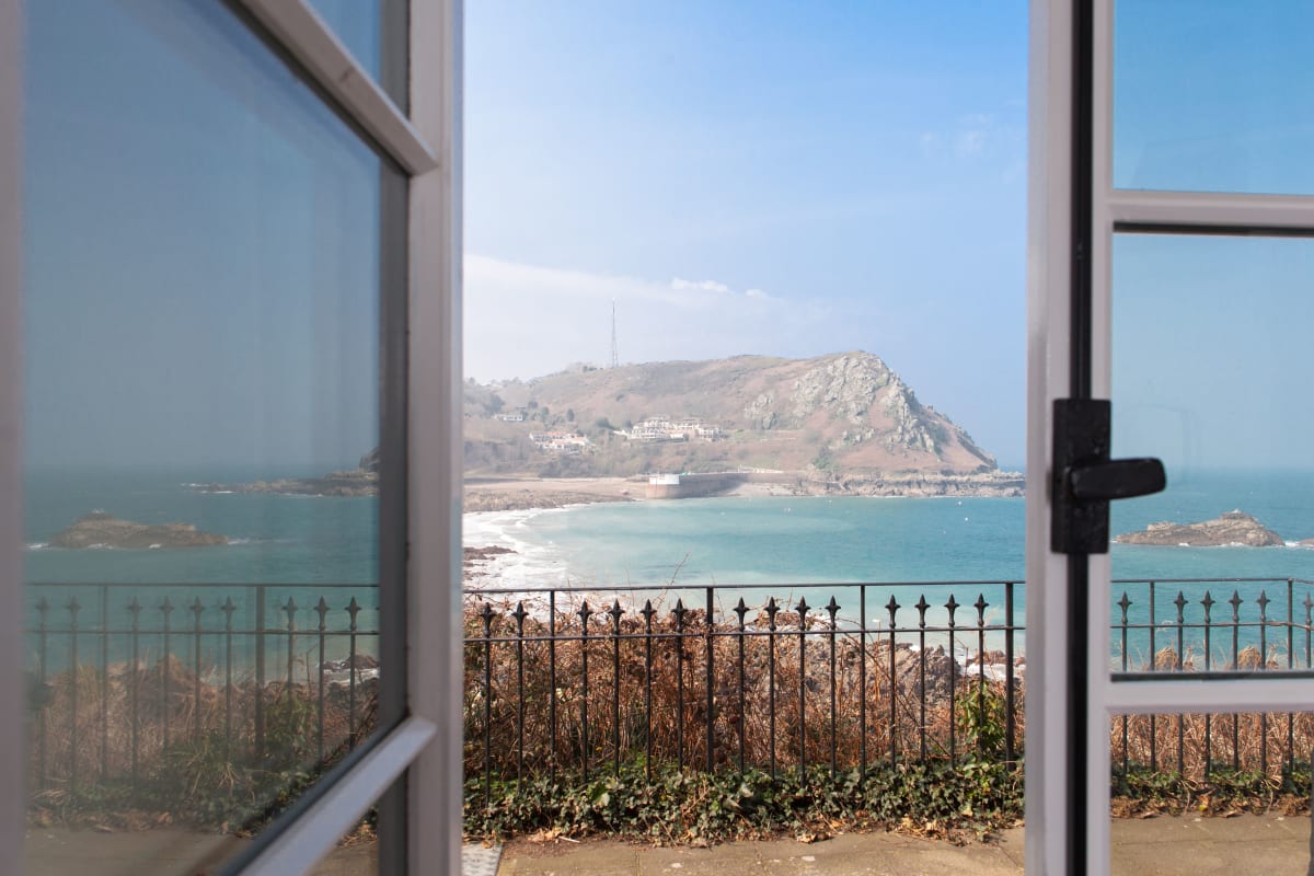 La Crete Fort Window with View