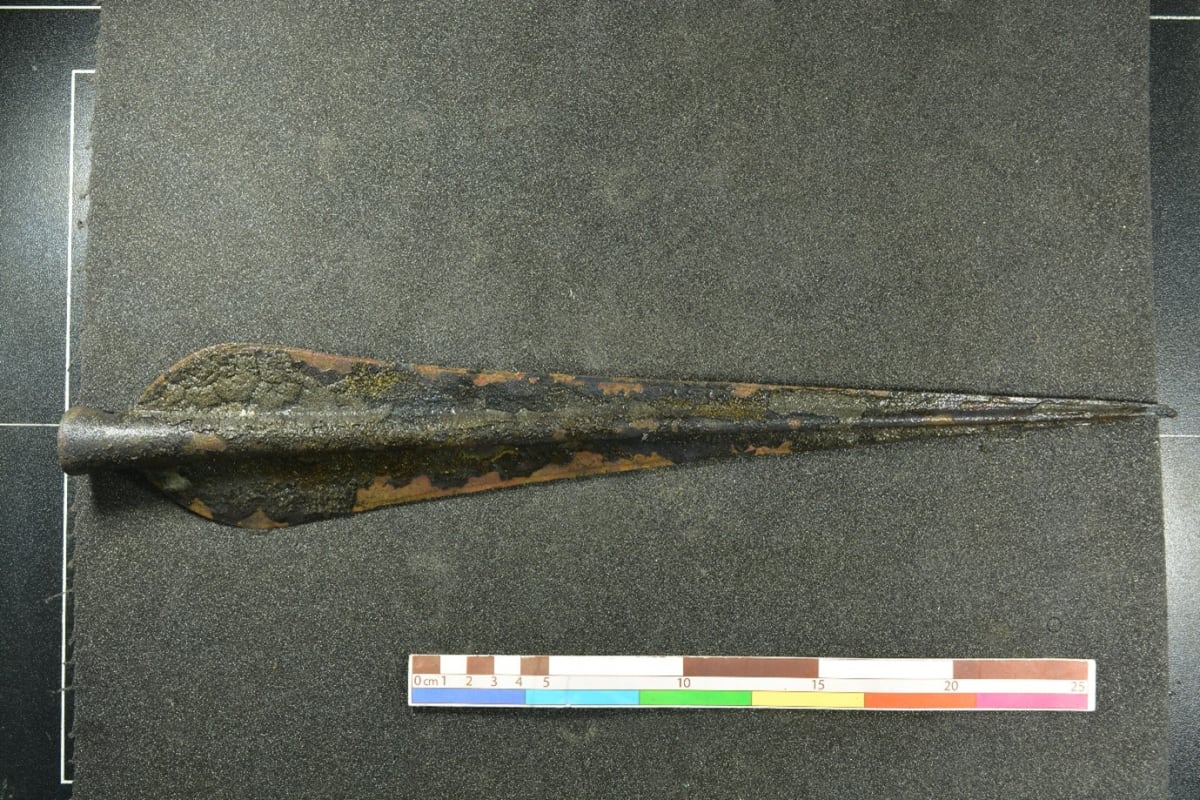 A Bronze Age spearhead