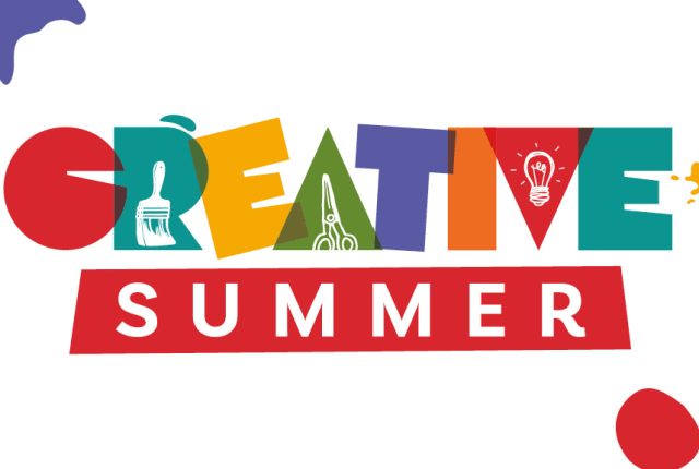 Colourful wording says creative summer