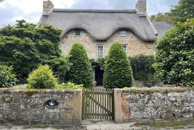 A thatched cottage