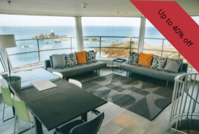 sitting room with grey sofas