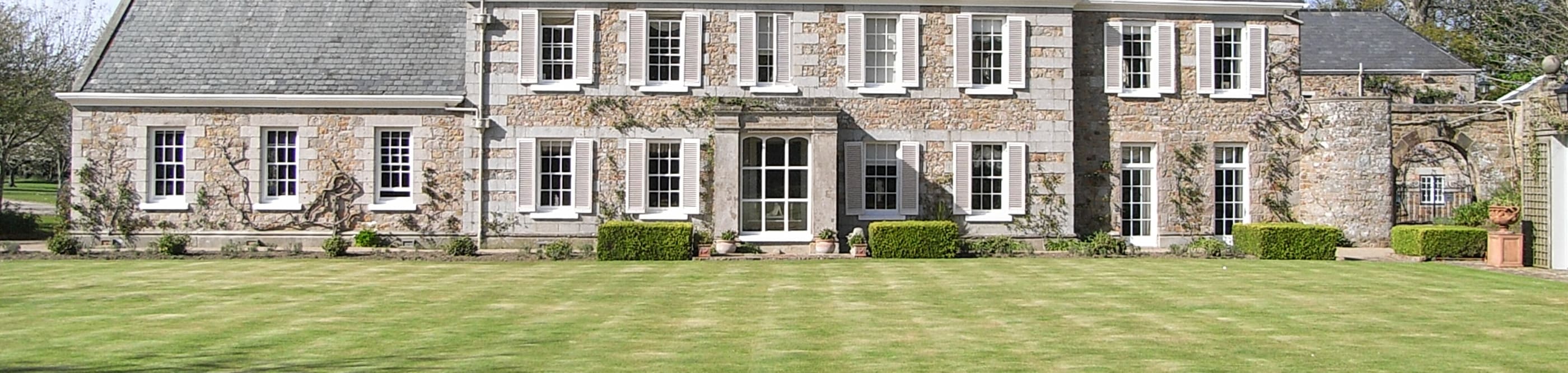 A large manor house