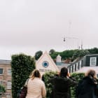 Signal Station group looks up at signal station