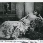 Lillie Langtry reclining on a chaise longue