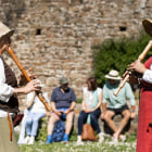 people watch a musical performance
