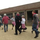 Traditional Jersey dancers