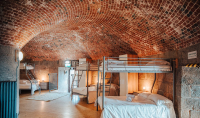 Kempt Tower sleeping bunks and bunk room