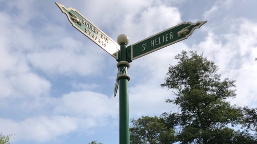 An old fashioned sign post