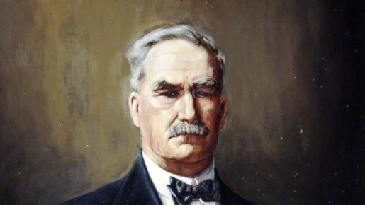 Portrait of a man in a bow tie
