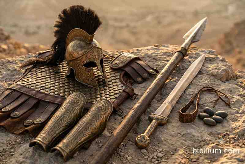 goliath in the bible, how tall was goliath, was goliath a Nephilim, who is goliath, meaning of goliath