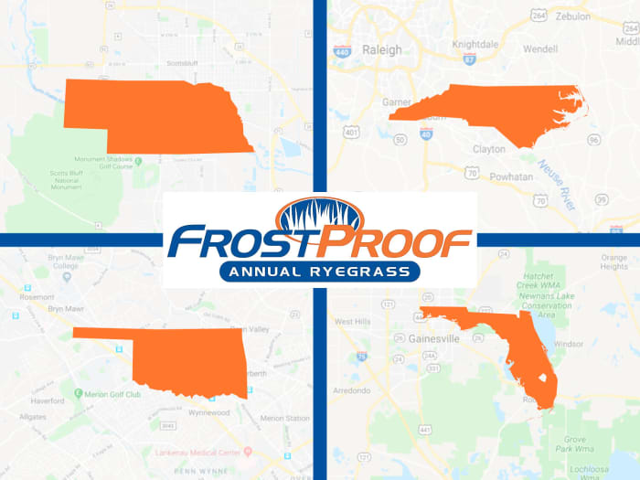 Illustration showing the breeding history of FrostProof.