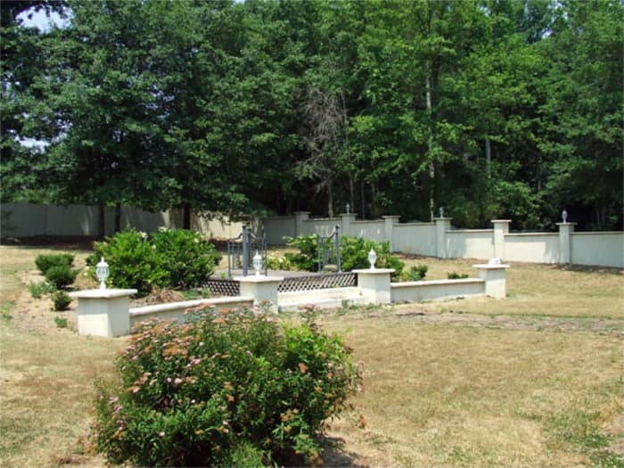 Lawn in Simpsonville, SC before planting Titan Ltd.