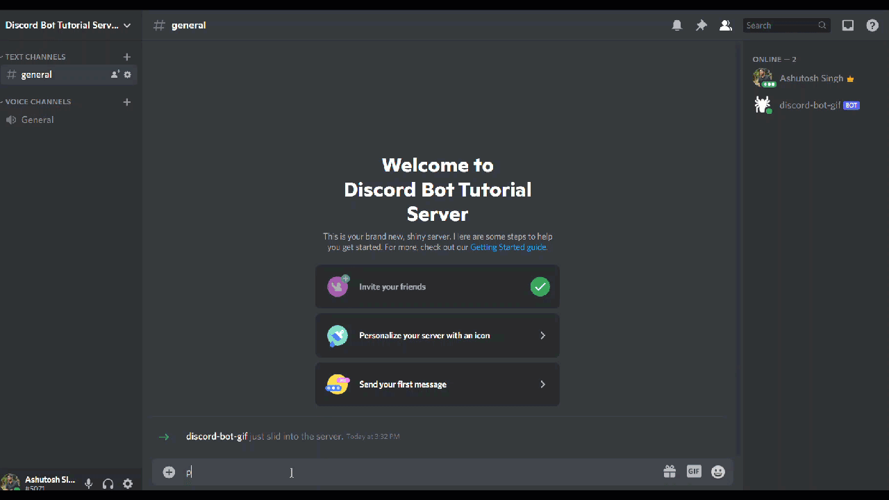 How to build Discord GIF Bot