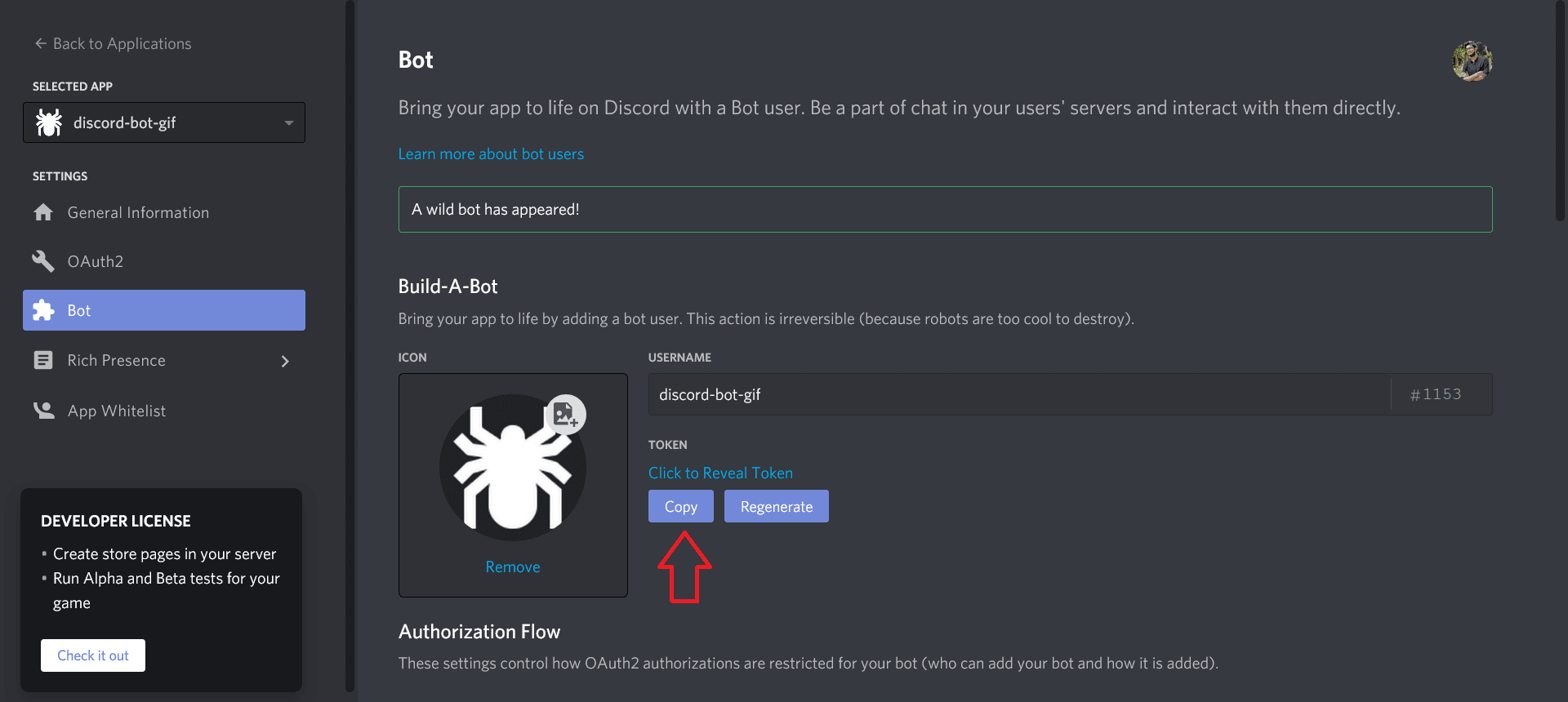 How to build Discord GIF Bot