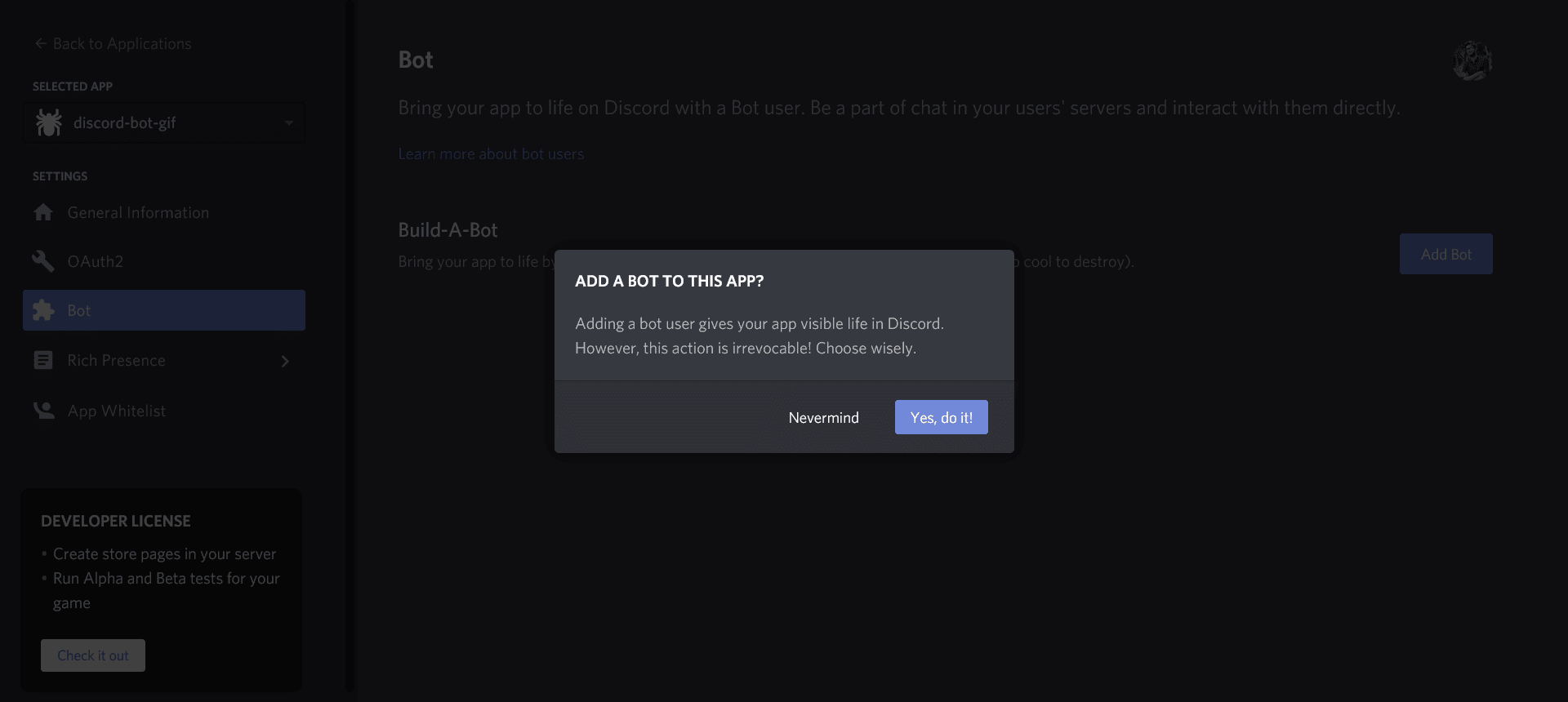 Bye discord on Make a GIF