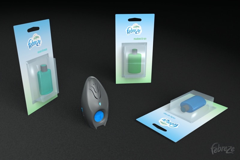 Febreze Renders