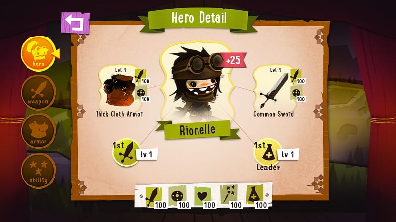 More Grinns UI Screens