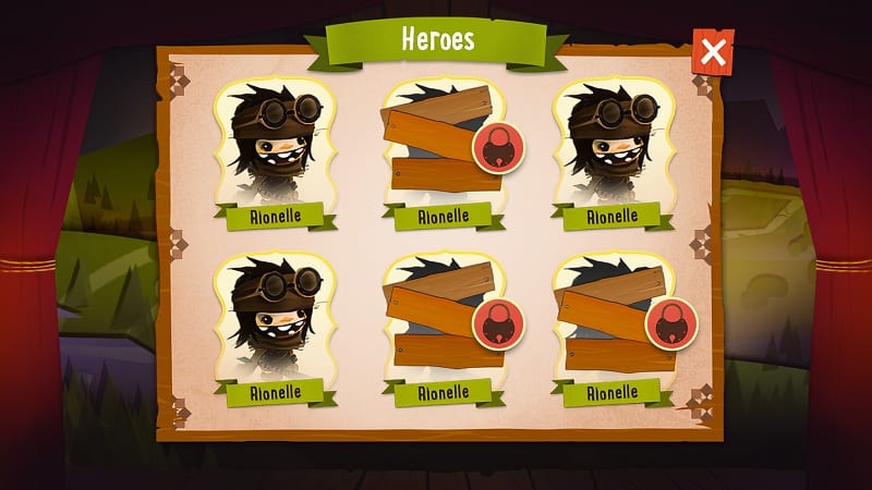 More Grinns UI Screens