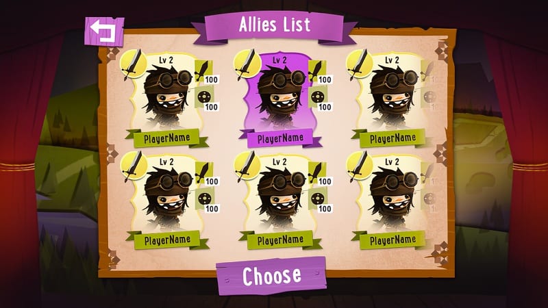 More Grinns UI Screens