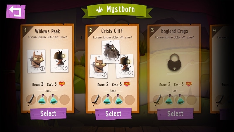 More Grinns UI Screens