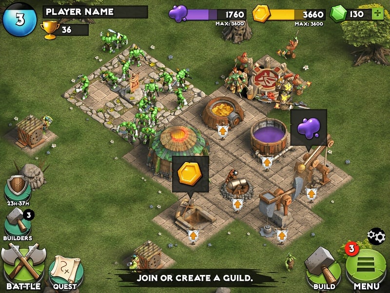 Heroes of War UI Screens