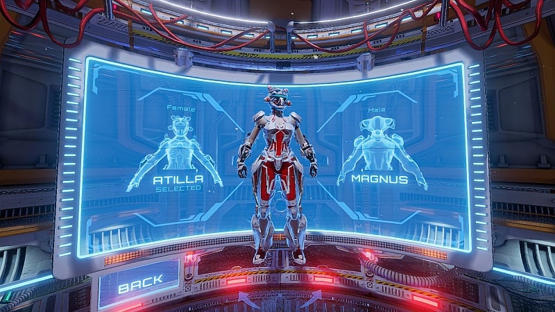 Ripcoil Starship Menu