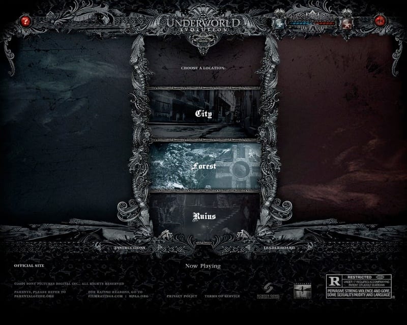 Underworld Evolution Game