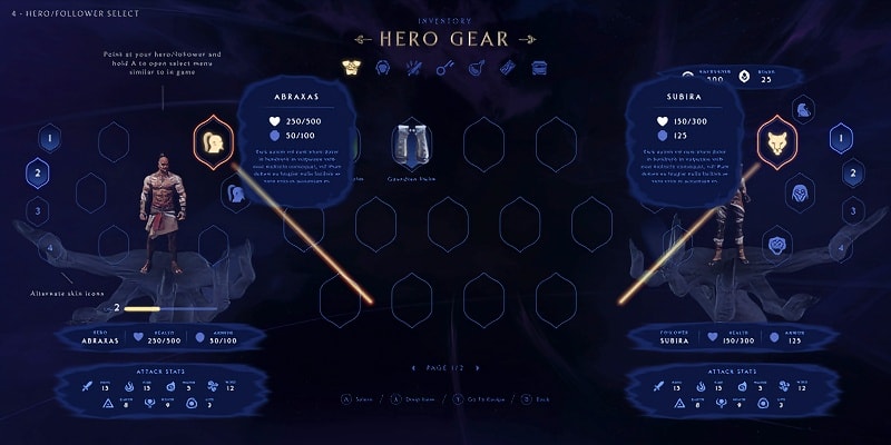 Asgard's Wrath 2 Inventory