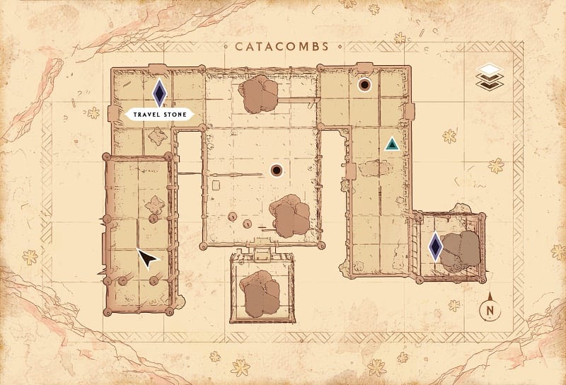 Asgard's Wrath 2 Paper Map