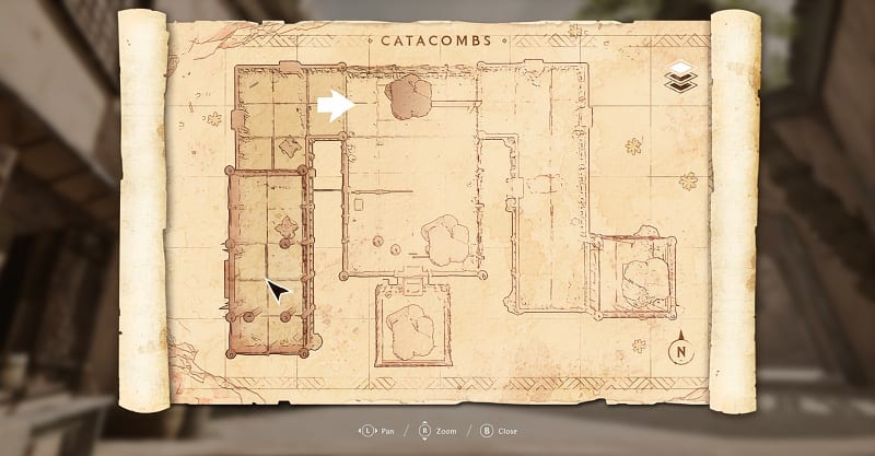 Asgard's Wrath 2 Paper Map