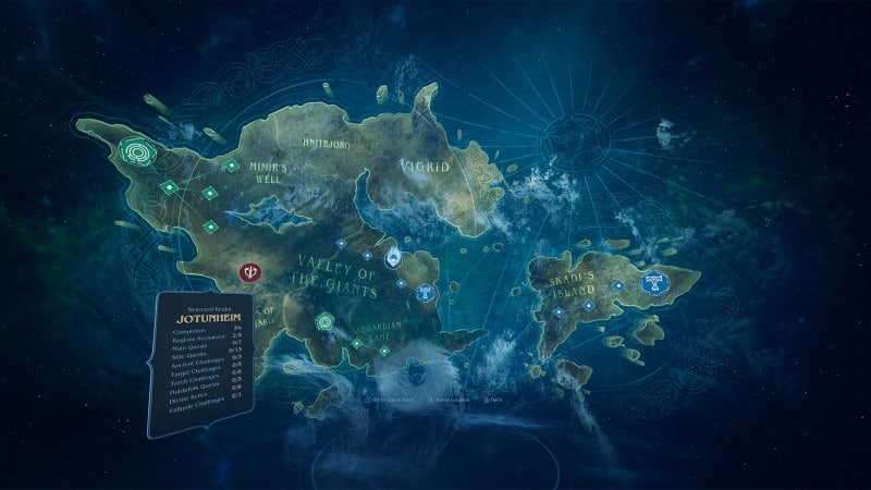 Asgard's Wrath Cartography