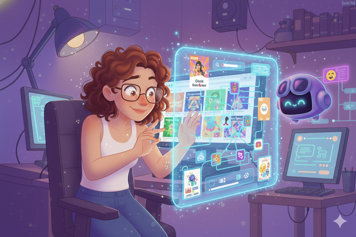 The writer carefully monitoring and checking on Copilot's progress as it works on the task