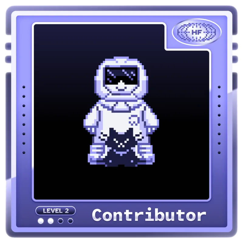 Hacktoberfest Level 2 badge