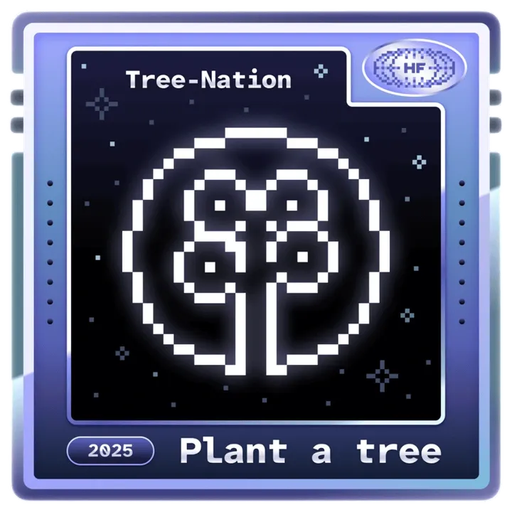 Hacktoberfest Plant a tree badge