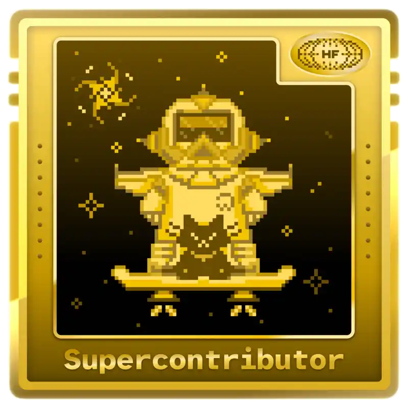 Hacktoberfest Supercontributor badge