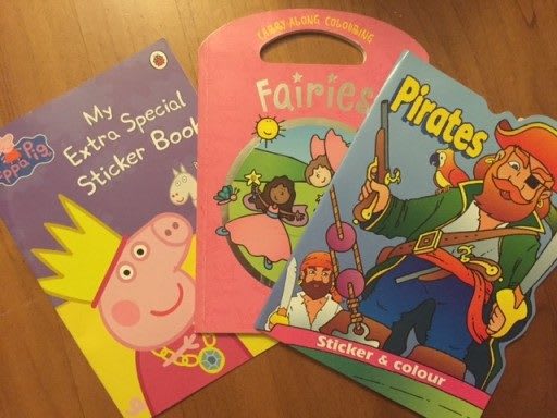 Sticker & colouring books