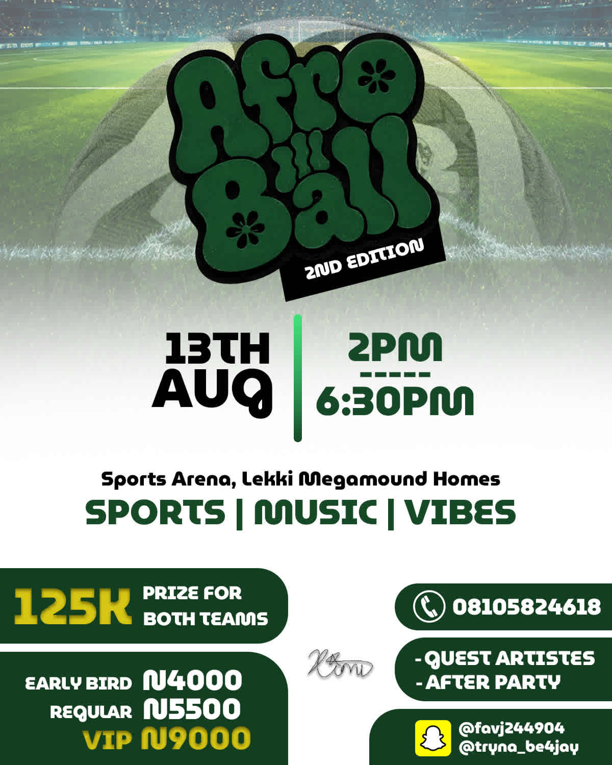 Afro Ball poster