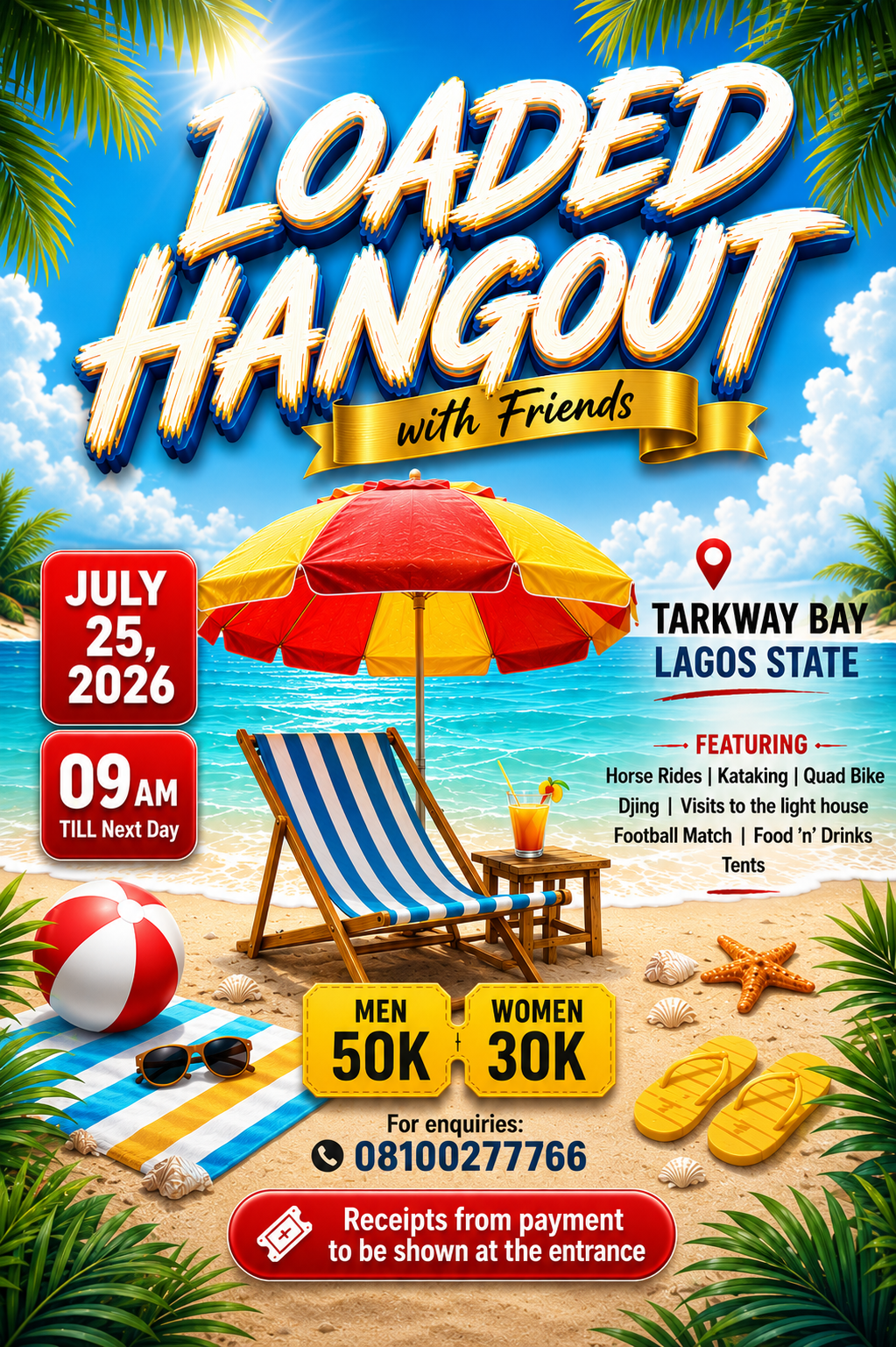 Loadedhangout poster