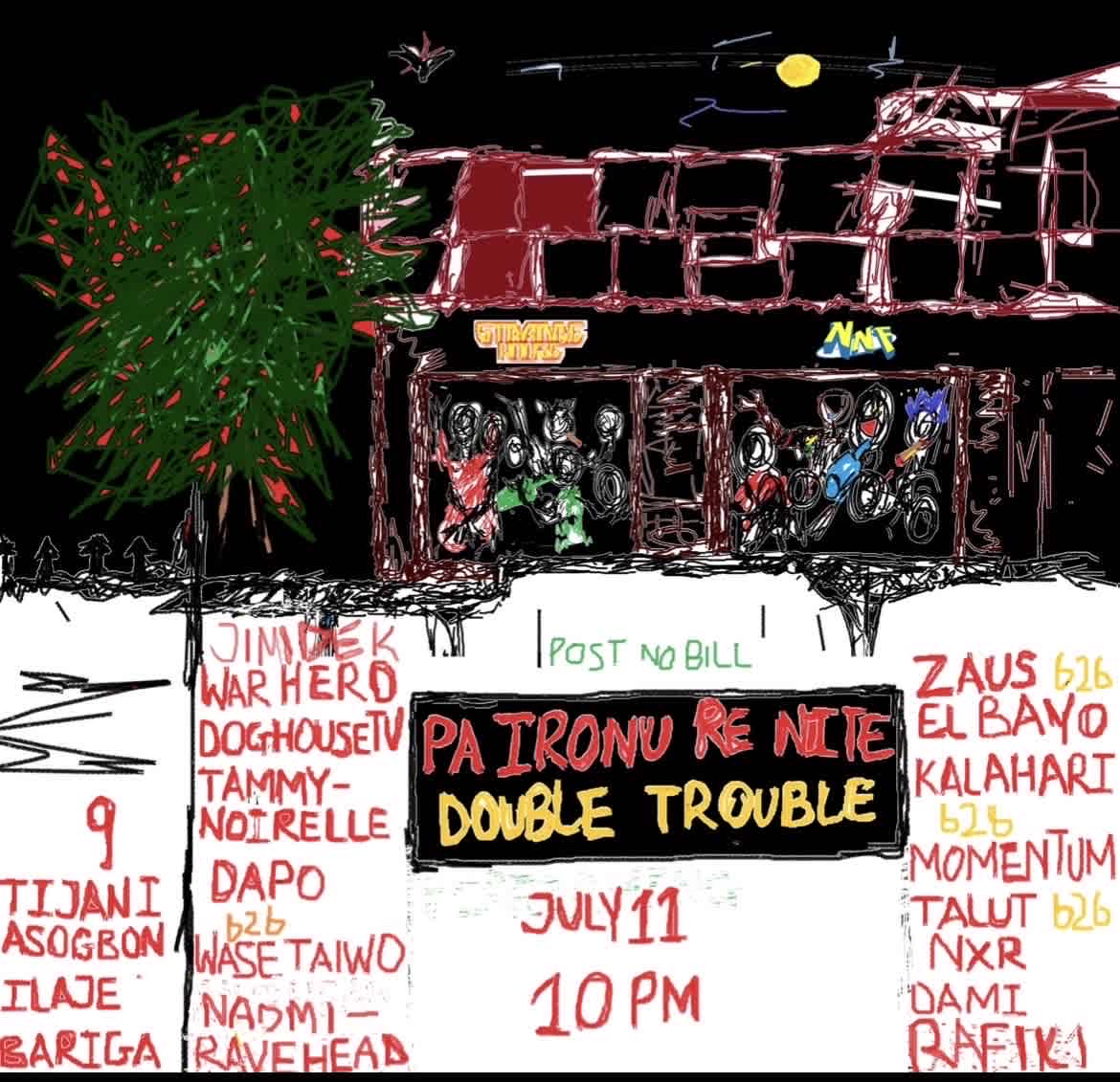 DOUBLE TROUBLE poster