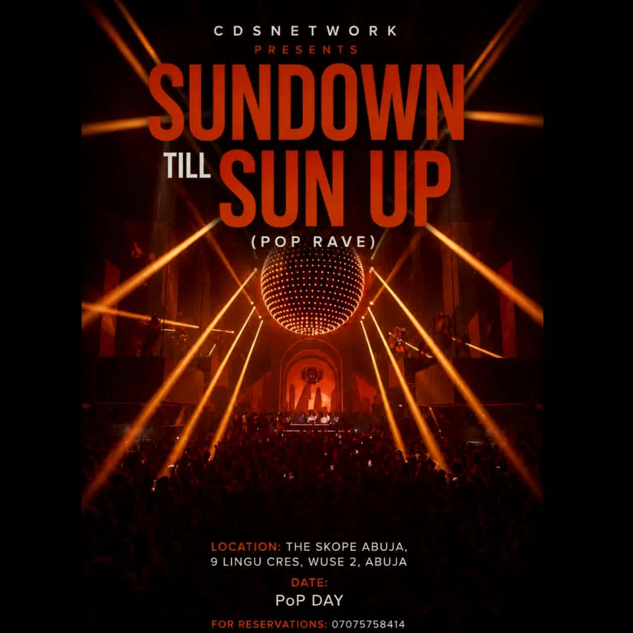 SUNDOWN TILL SUN UP poster