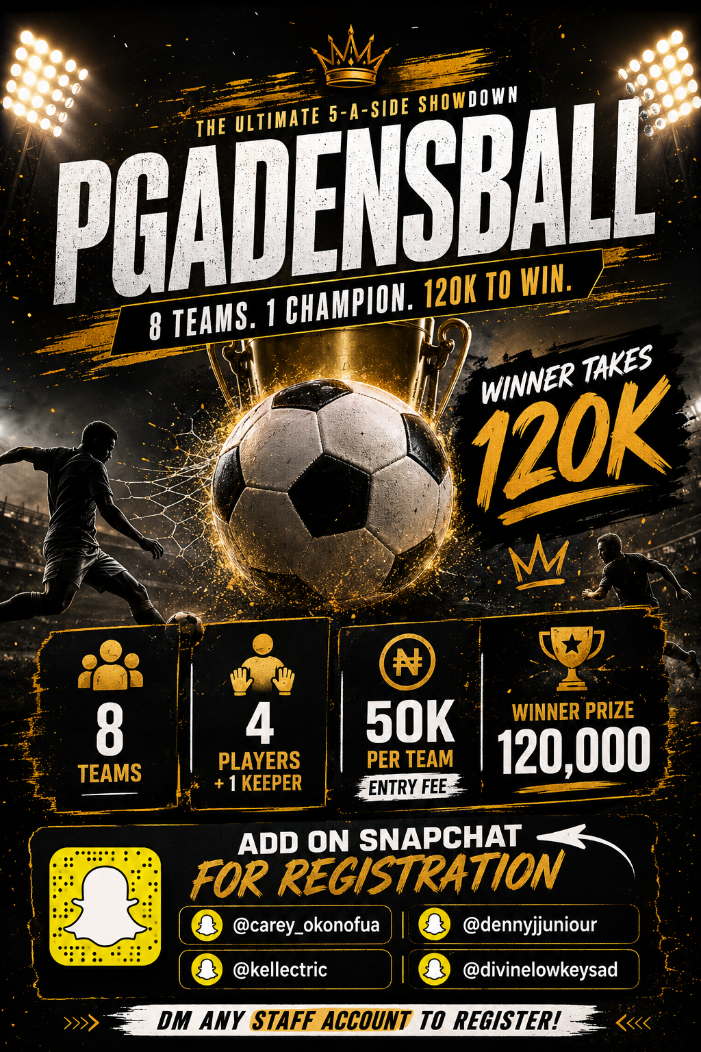 PGADENSTORNABALL!! poster