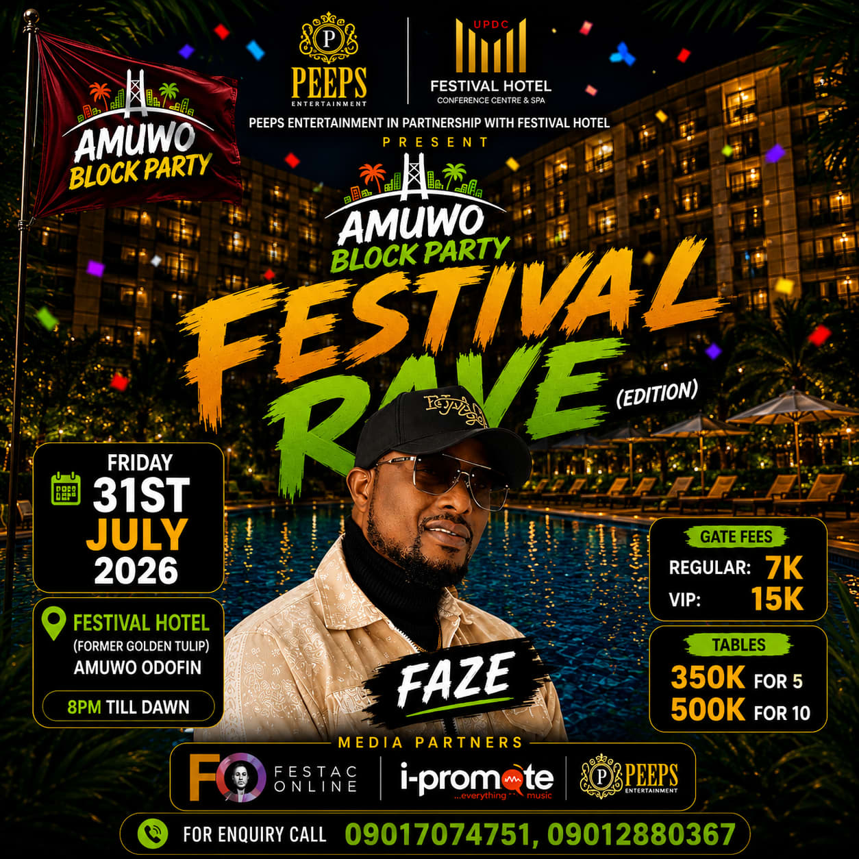 Amuwo Block Party poster