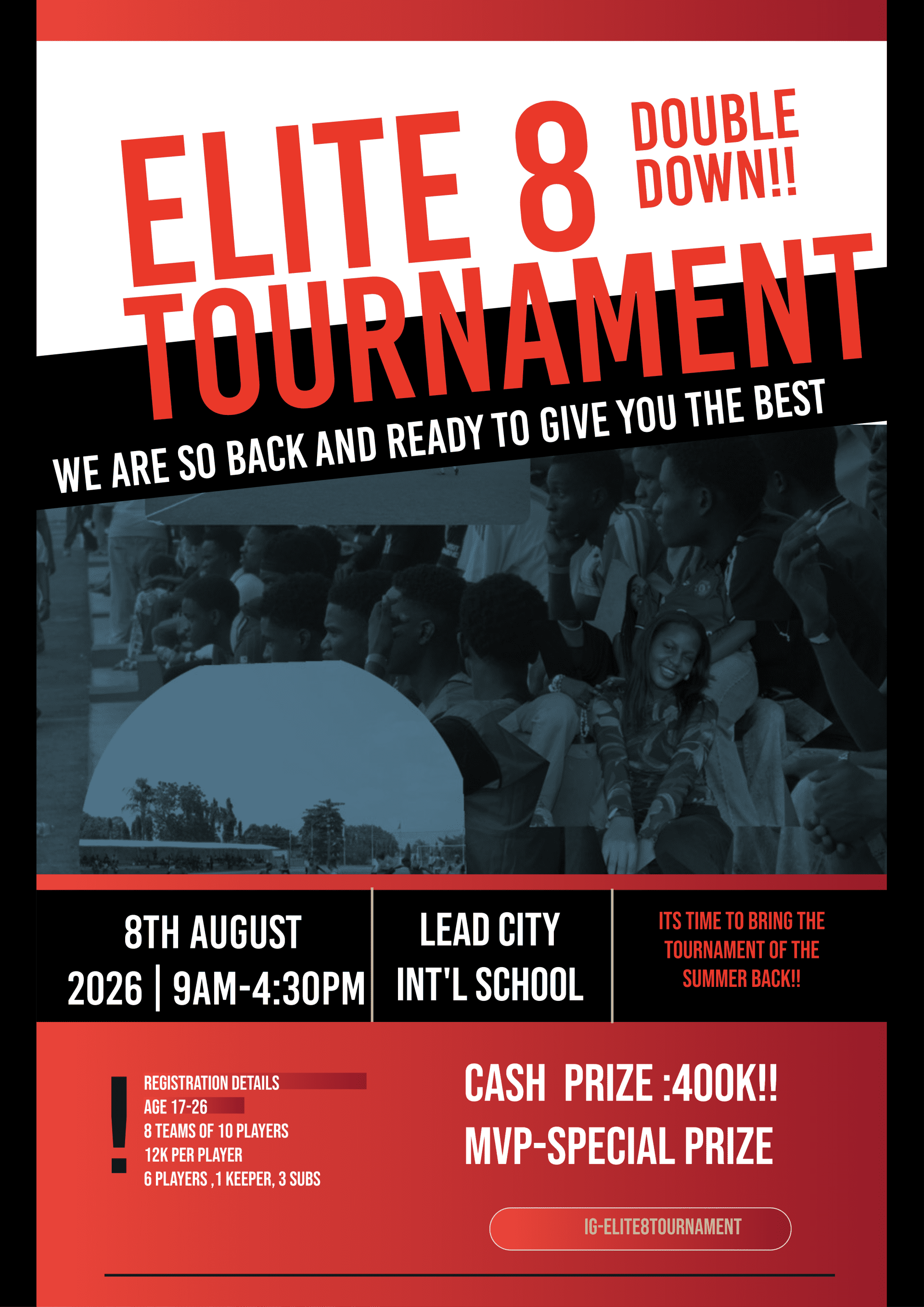 Elite 8 Tournament poster