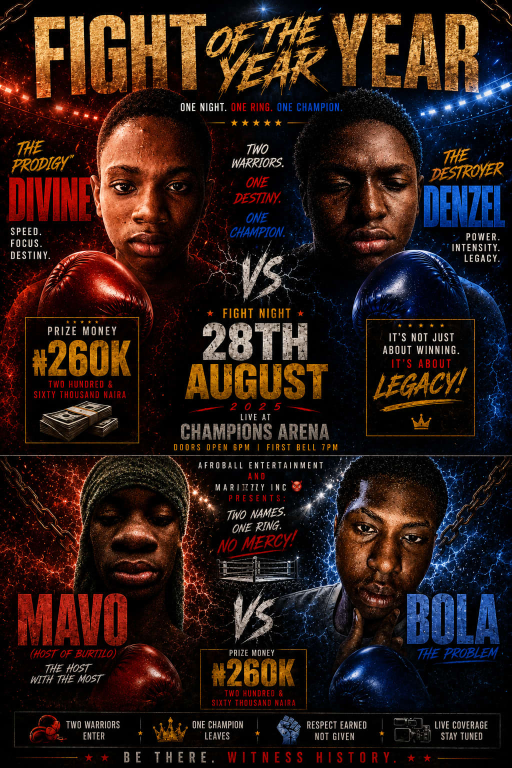 fight of the year poster