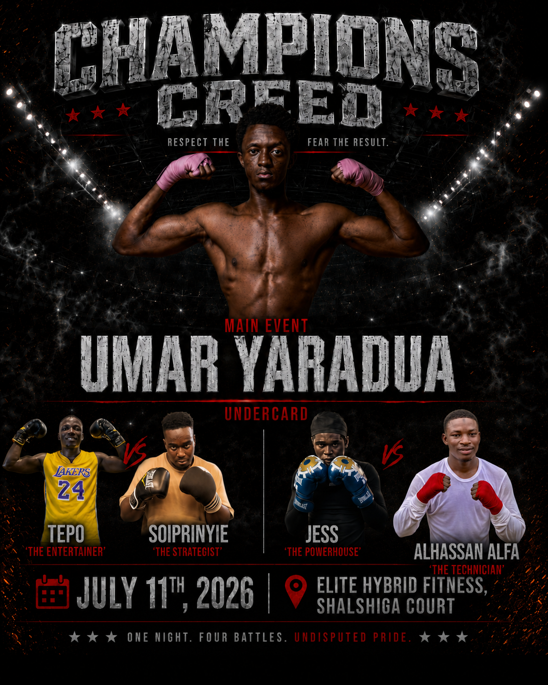 Champions Creed II: Fight Night & After Party poster