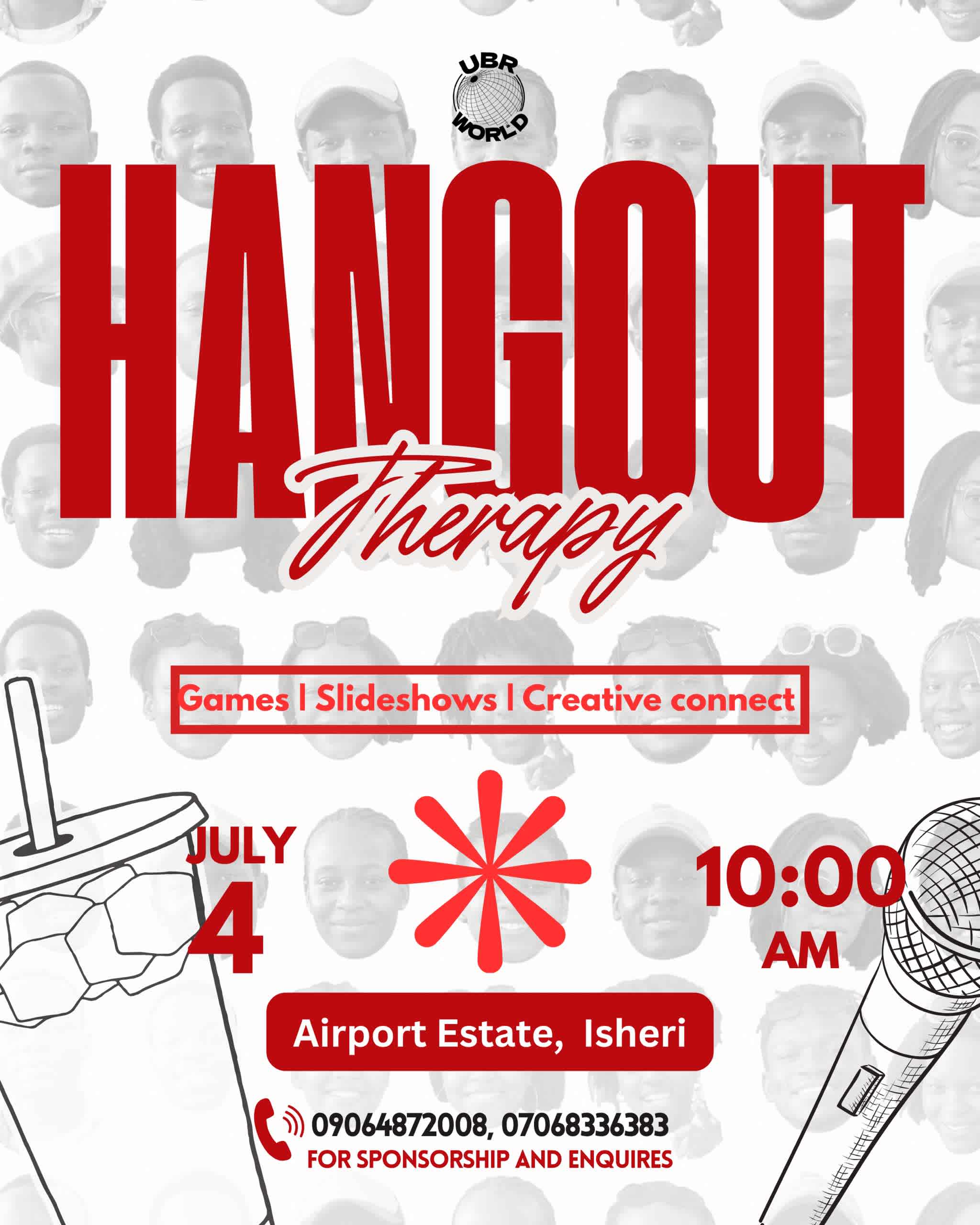 HANGOUT THERAPY 3.0 poster